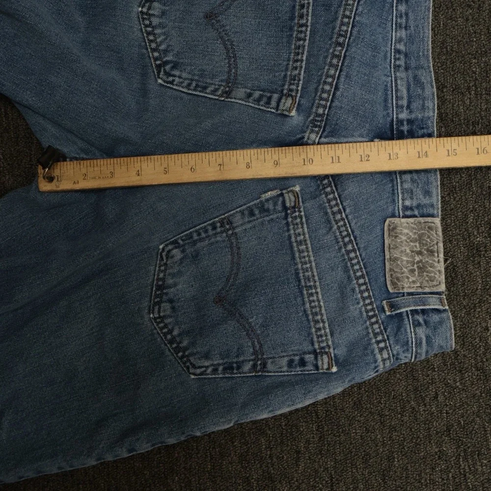 Levis silverTab LOOSE Vintage Denim Blue Jeans Men's 33x32 Made in USA 90s Y2K